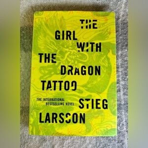 The Girl with the Dragon Tattoo Hardcover Book by Stieg Larsson